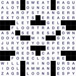 WSJ Crossword Answers June 15 2026 WSJ Crossword